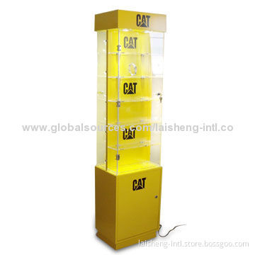 Watch Display Stand, MDF Board with Yellow Spray-painting